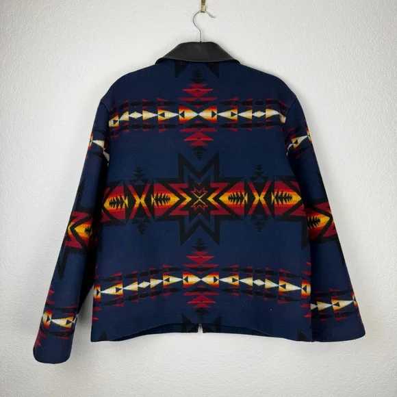 Pendleton Vintage Wool Southwestern Printed Jacket XL - Picture 4 of 12